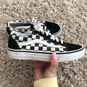 Checkered Vans